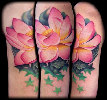 Looking for unique  Tattoos? Pink Lotus